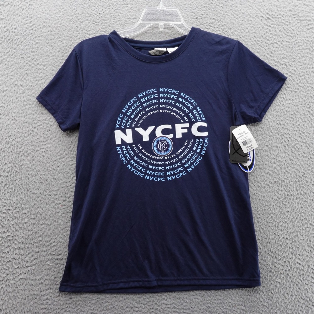 Concepts Sport NYCFC Womens TShirt Large‎ Blue New York City FC Soccer Tee NWT